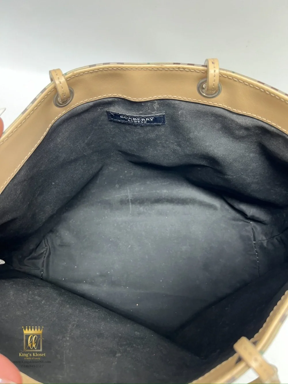 Burberry nova check tote bag - Picture 6 of 14